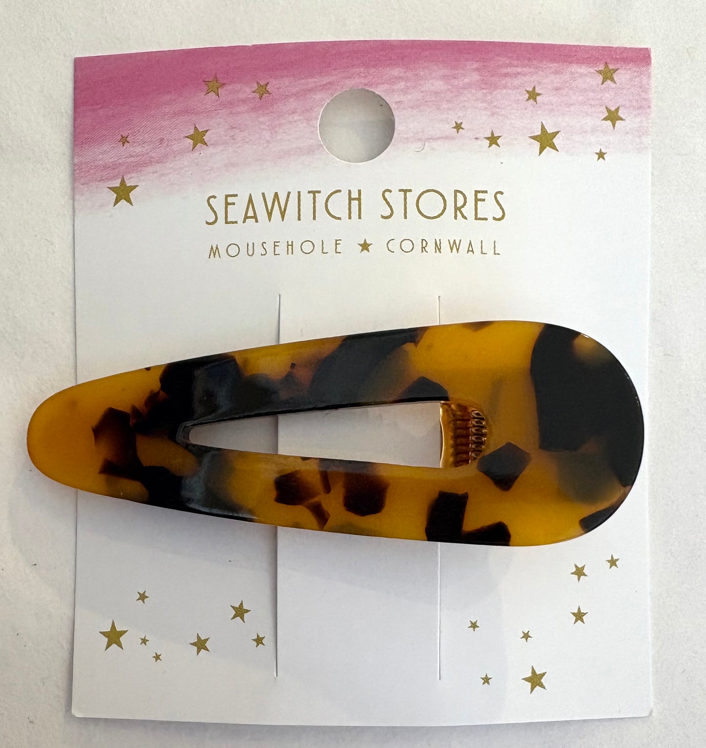 Tortoise Shell Hair Slides