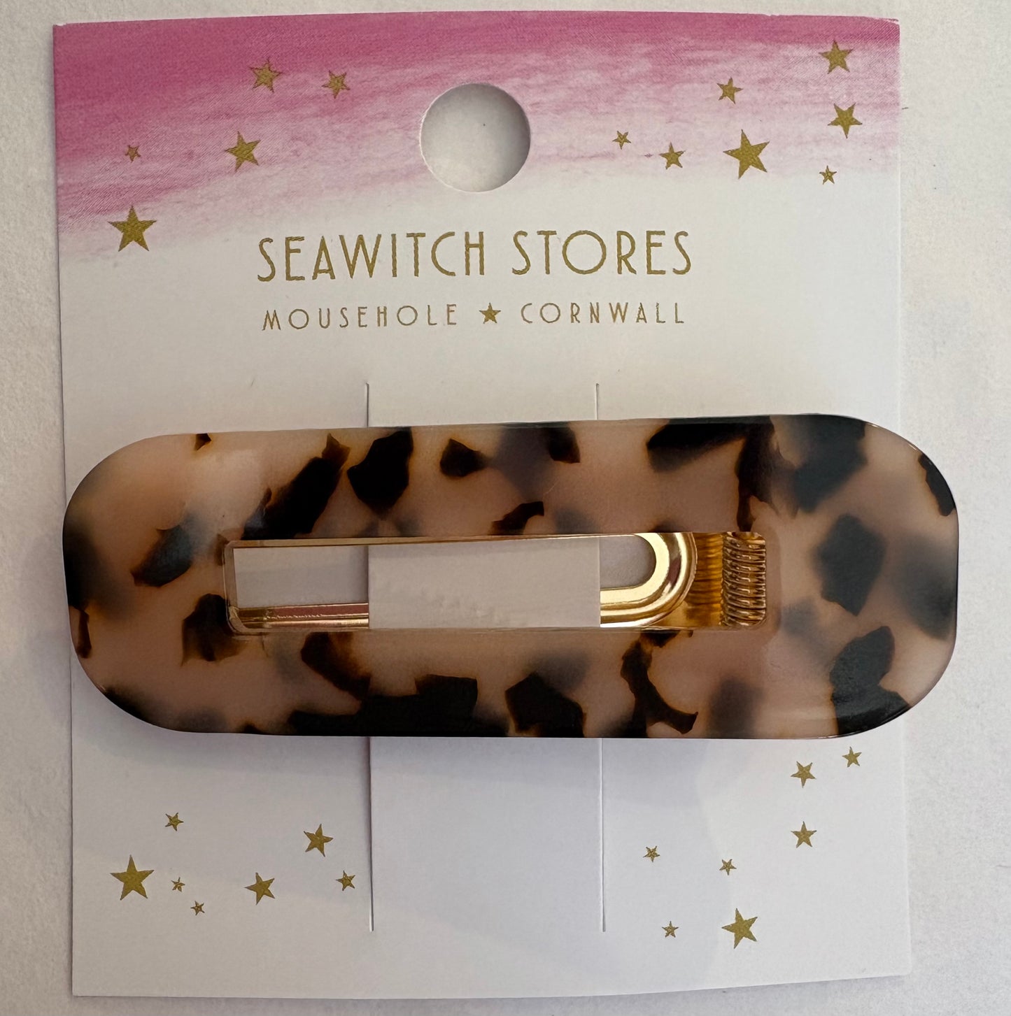 Tortoise Shell Hair Slides