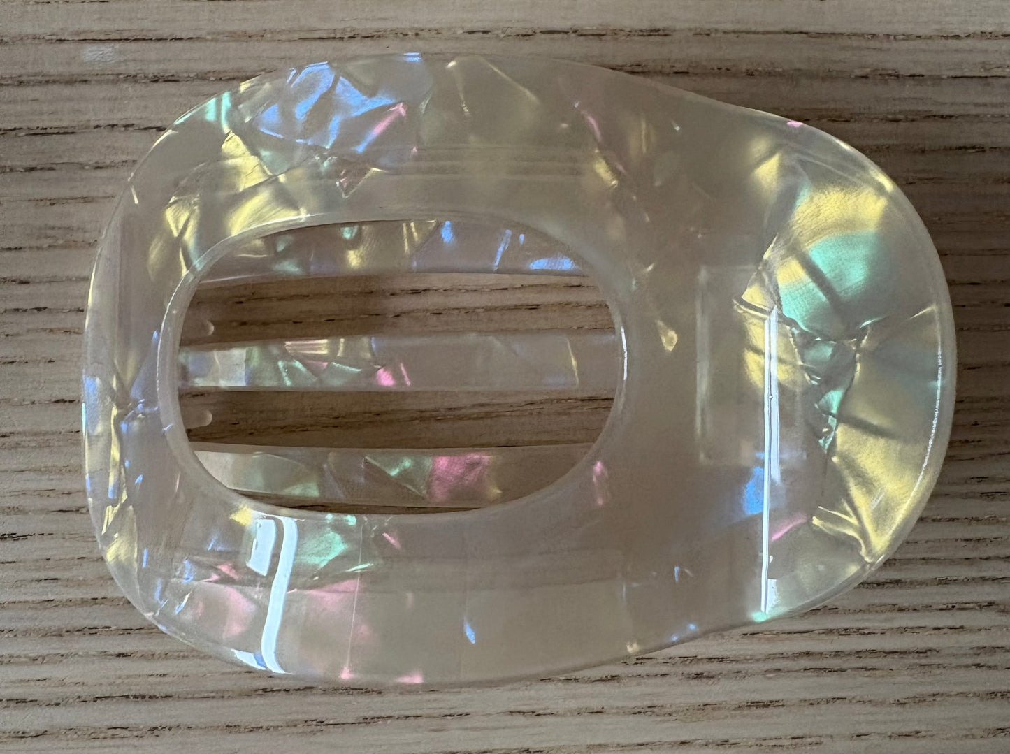 Oval Flat Hair Claw