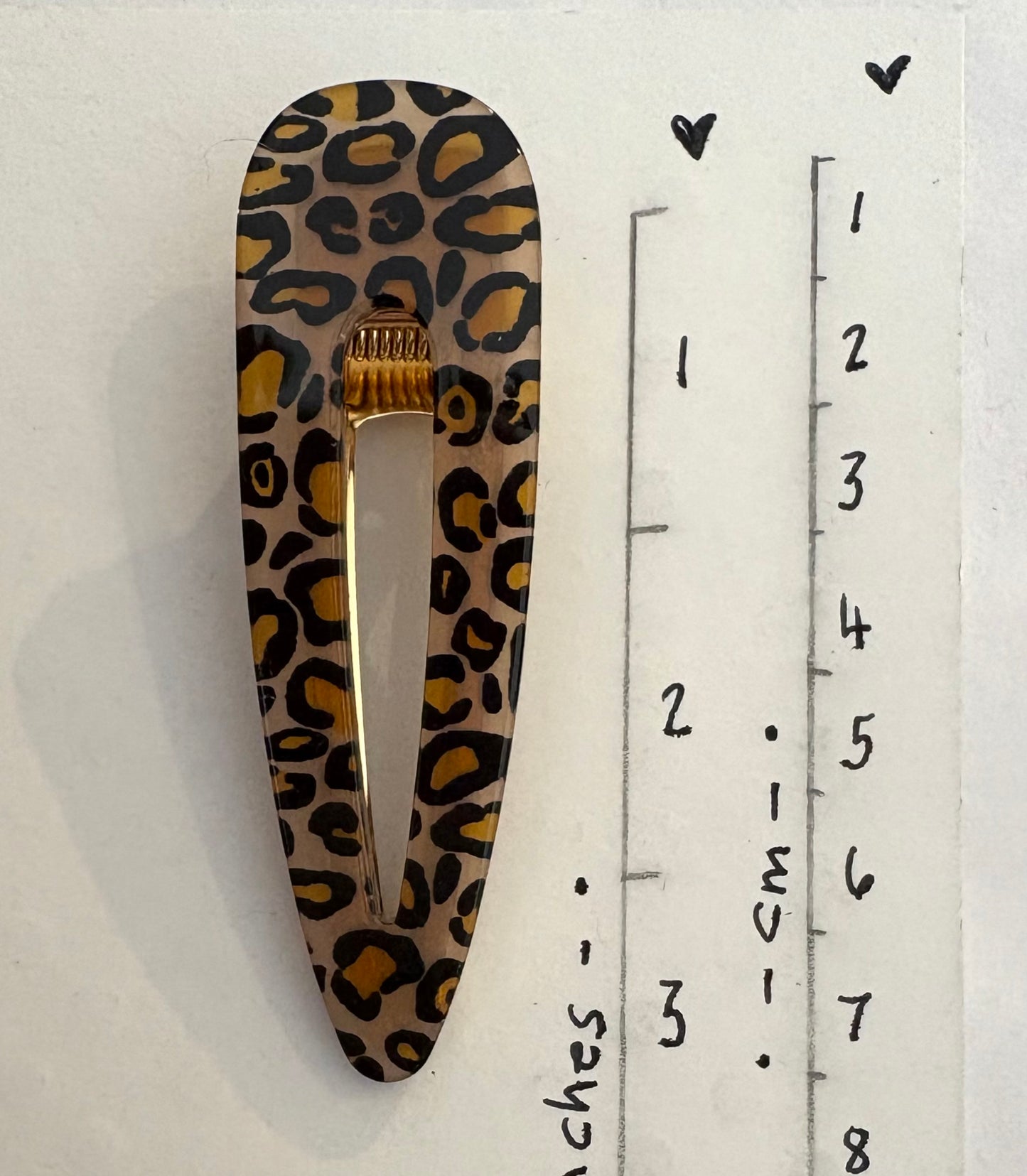 Tortoise Shell Hair Slides