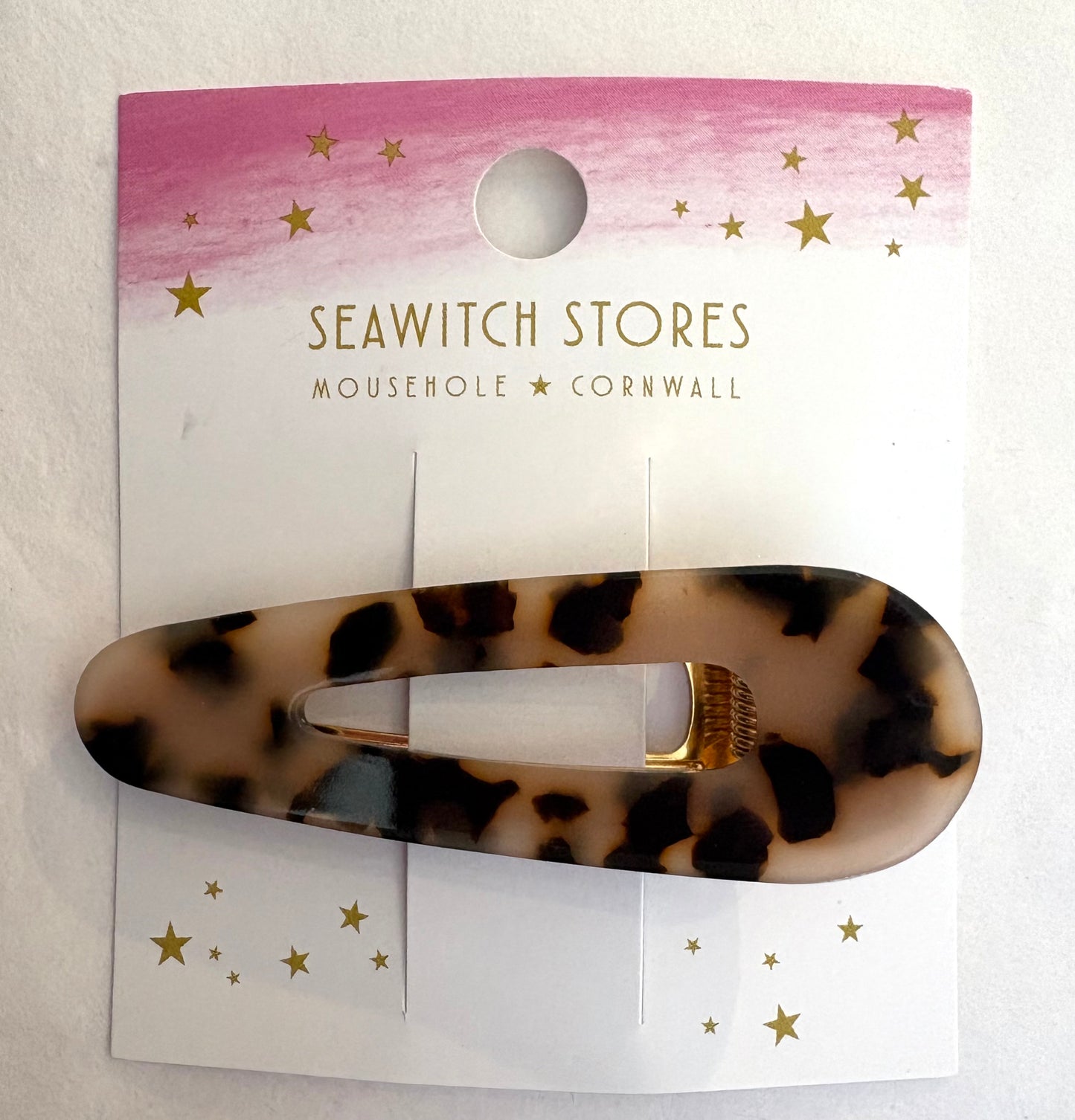 Tortoise Shell Hair Slides