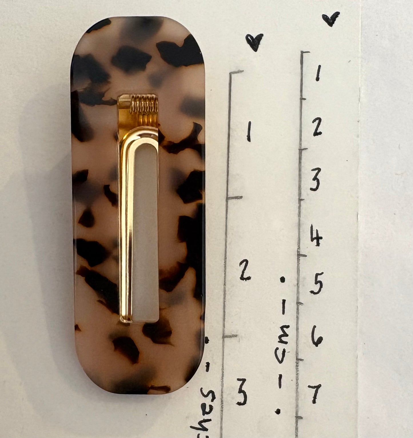 Tortoise Shell Hair Slides