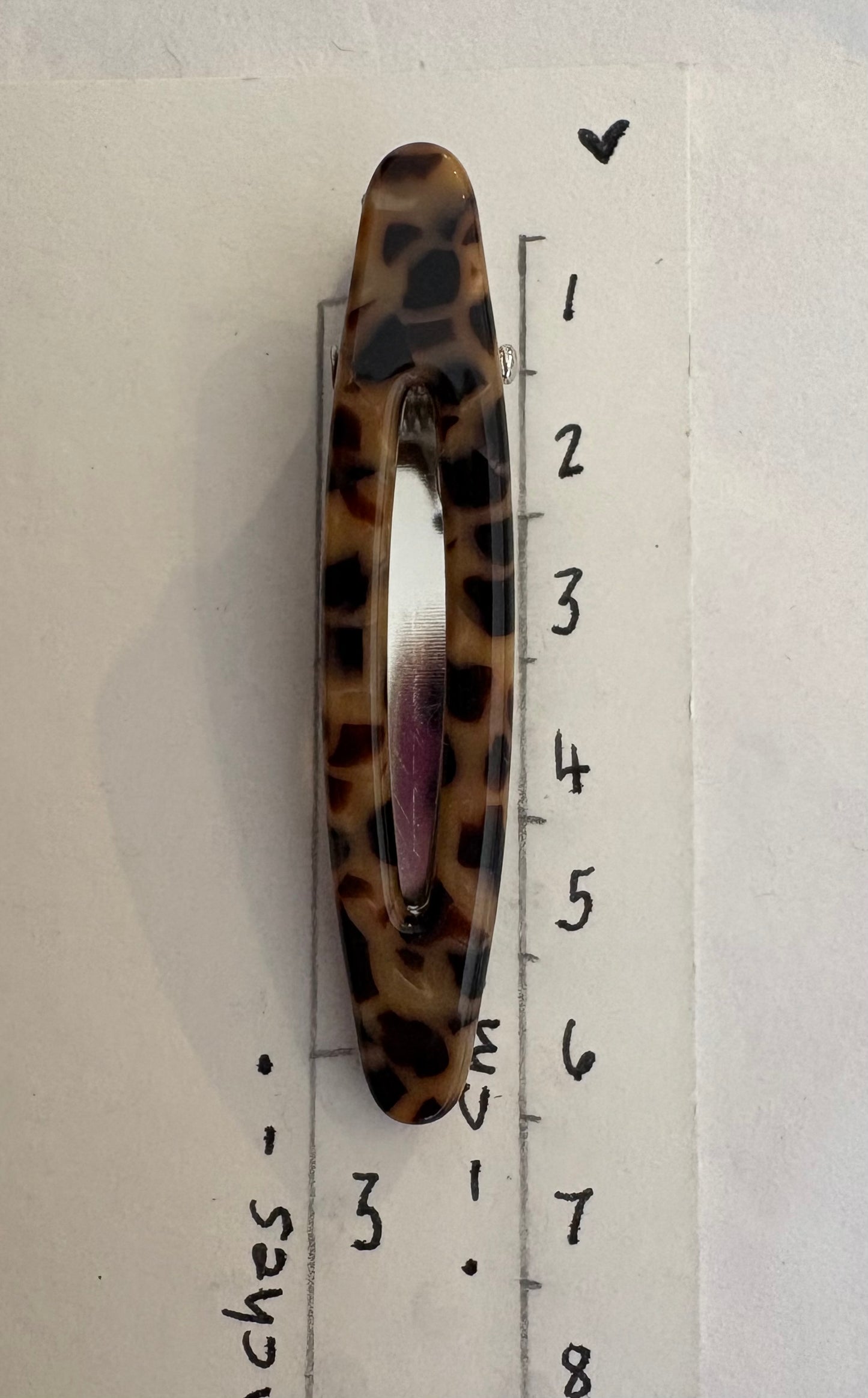 Tortoise Shell Hair Slides