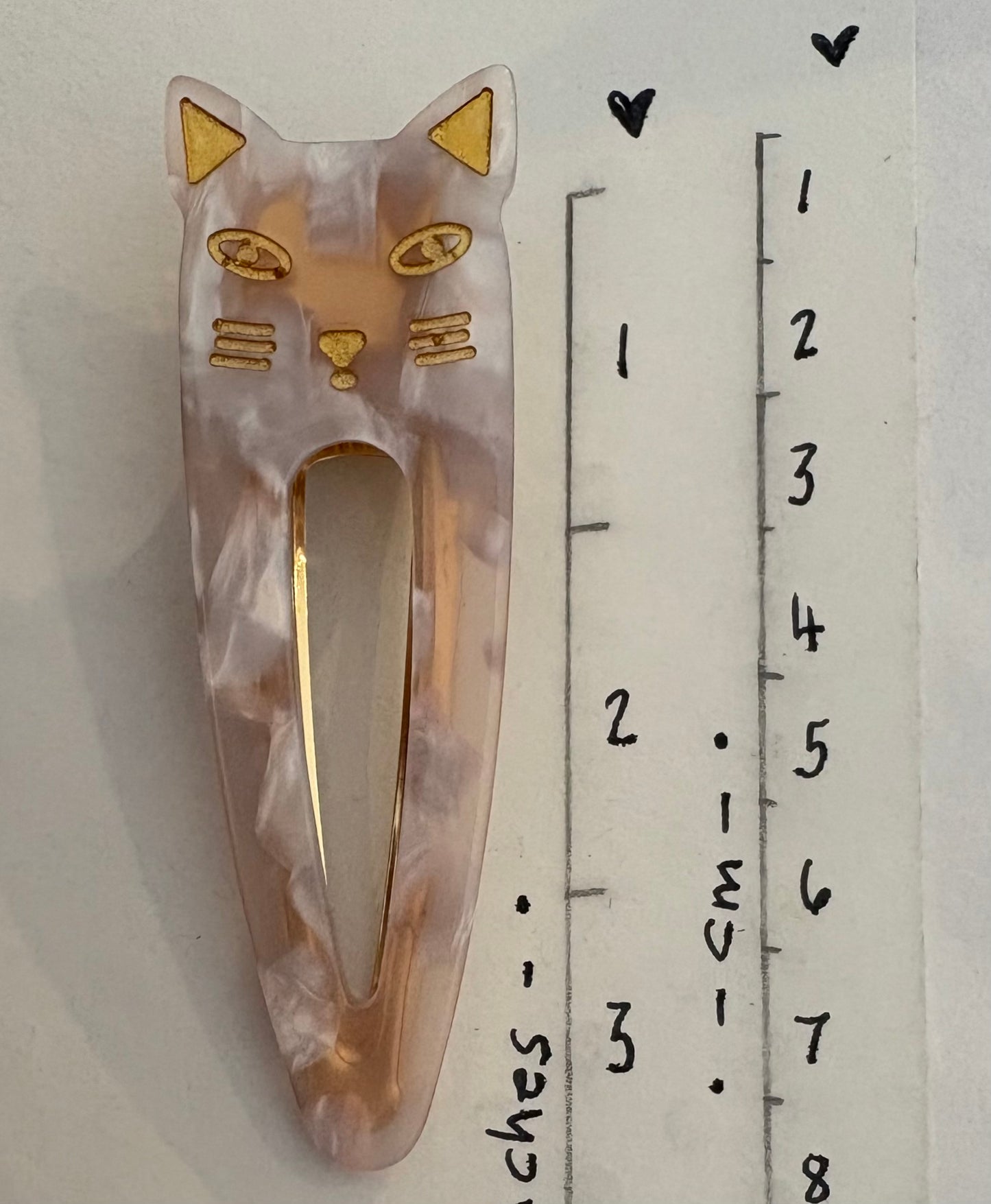 Tortoise Shell Hair Pins & Cat Hair Slides