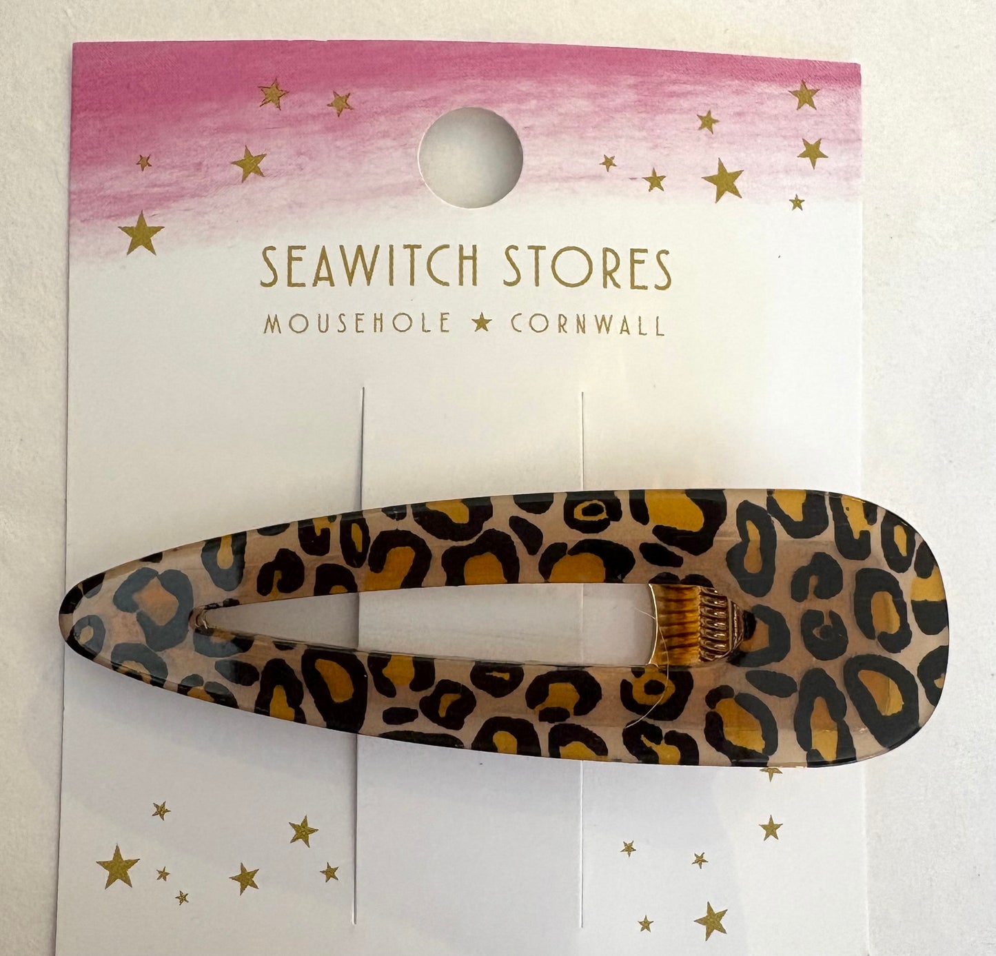 Tortoise Shell Hair Slides