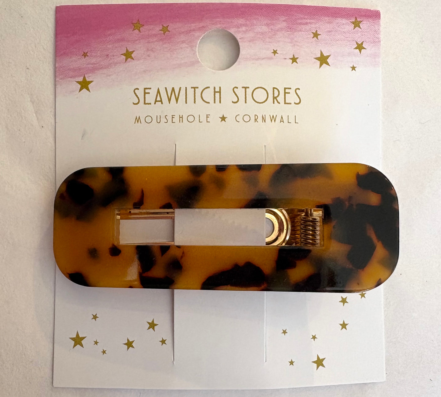 Tortoise Shell Hair Slides