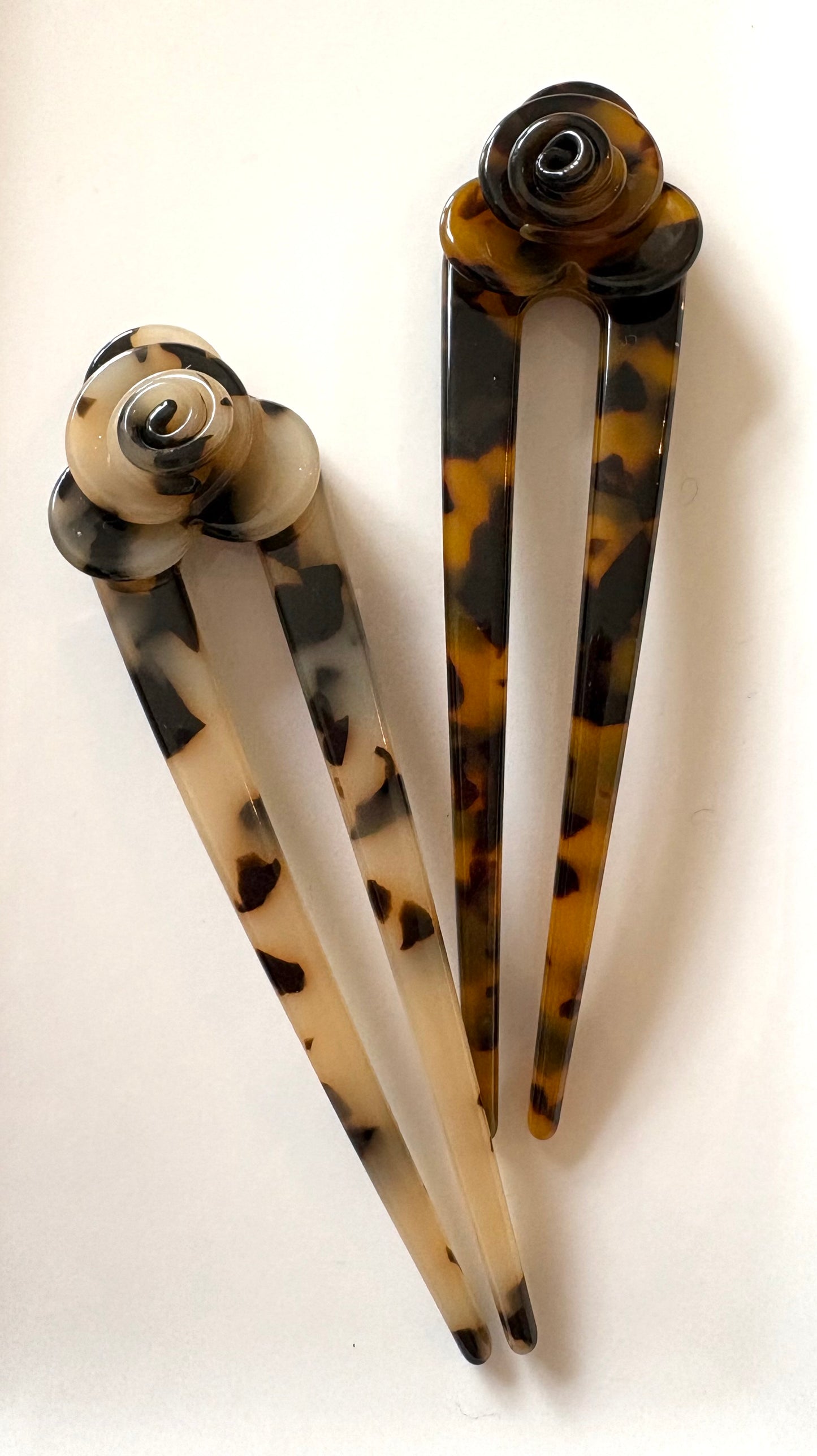 Tortoise Shell Hair Slides