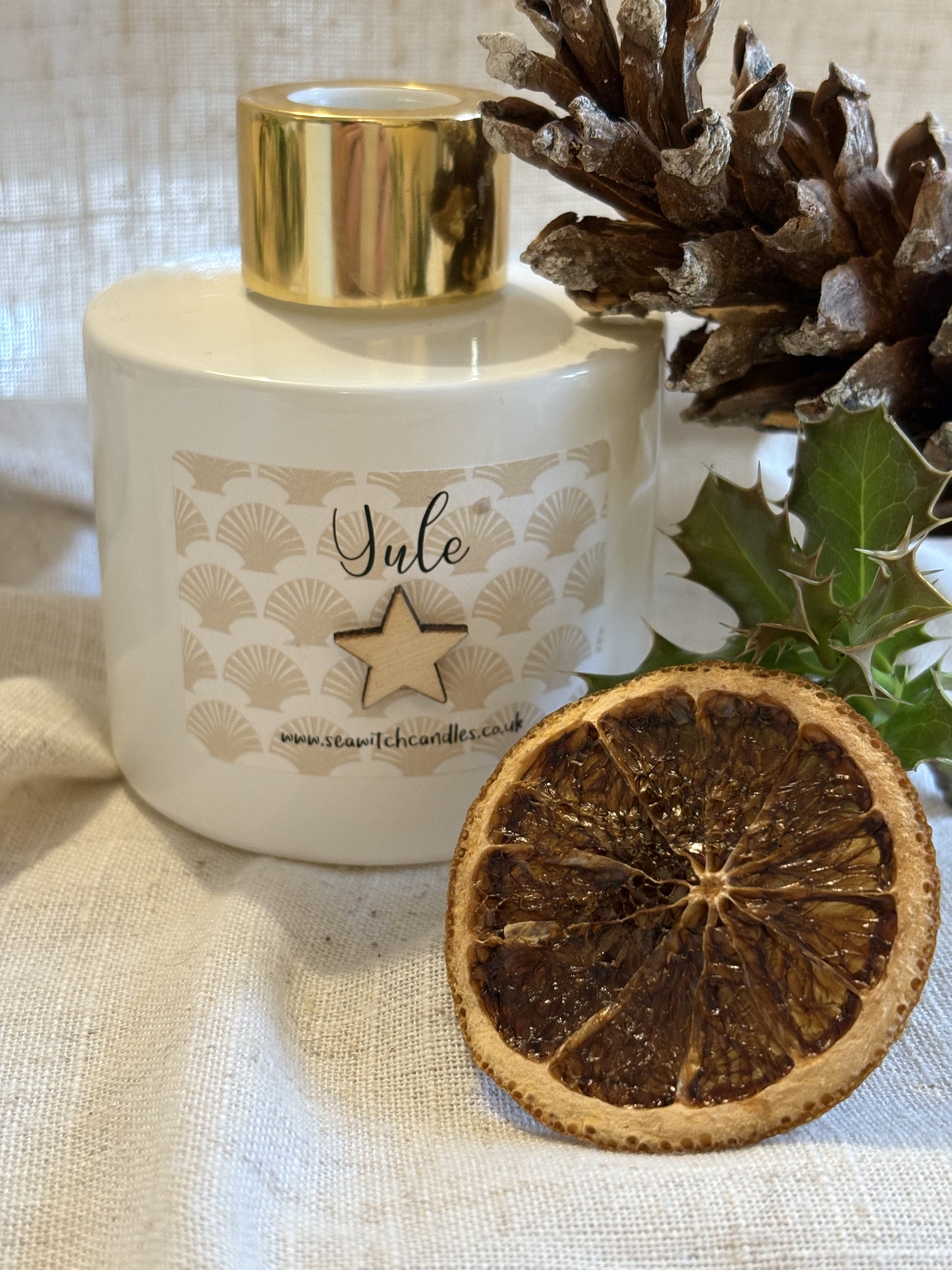 Yule Scented Diffuser - handmade in Cornwall