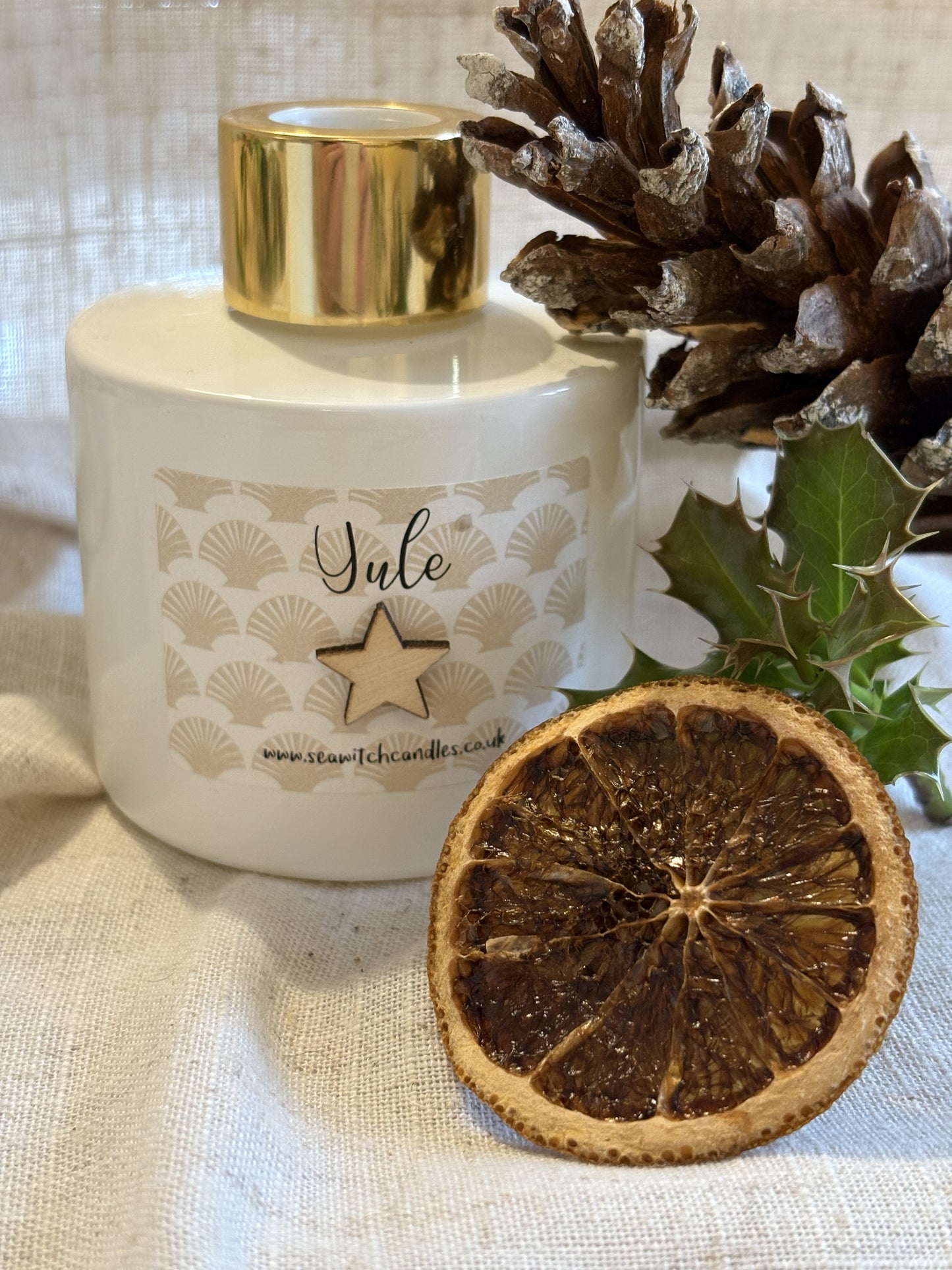 Yule Scented Diffuser - handmade in Cornwall