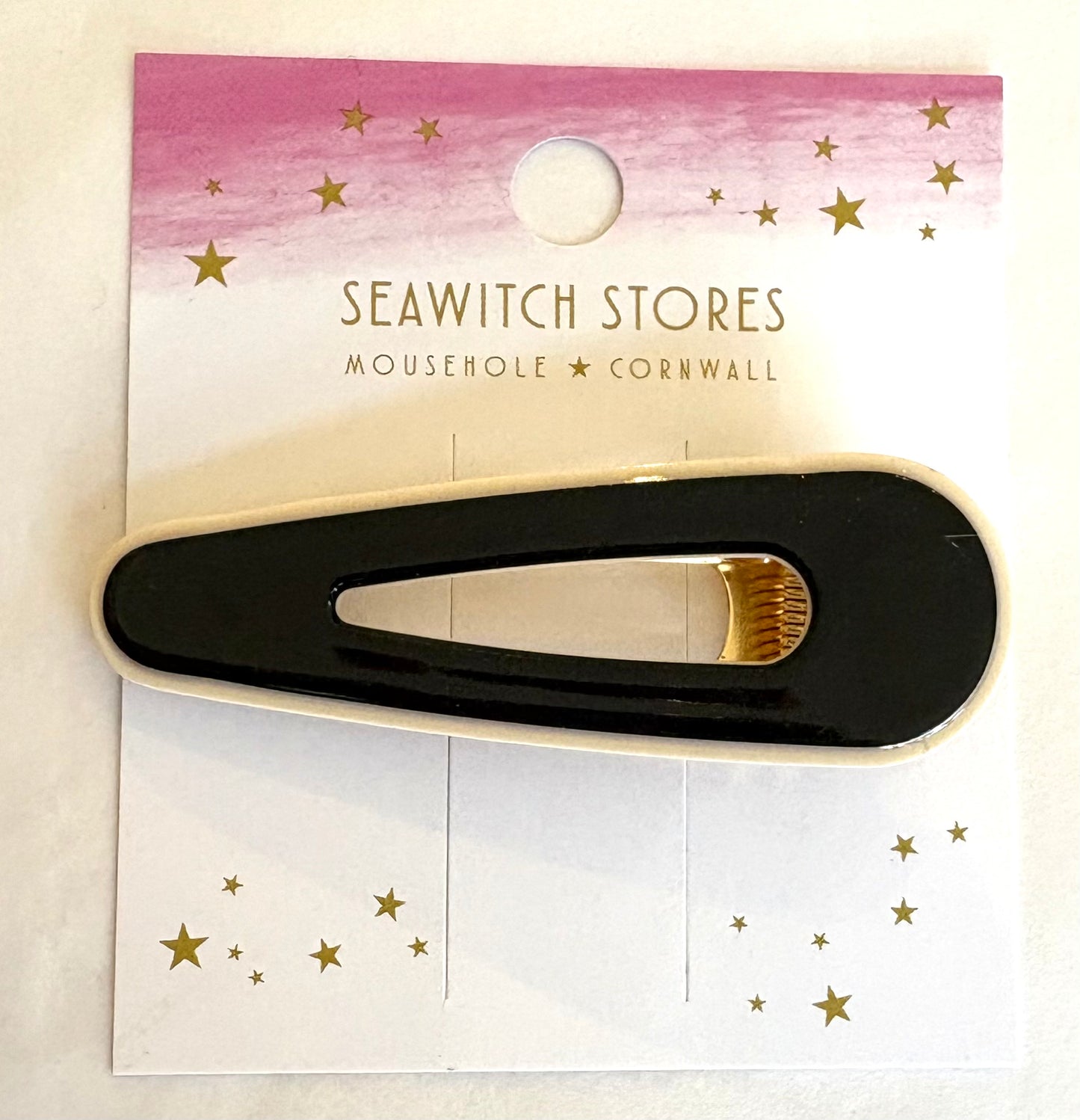 Water Drop Acetate Hair Slides