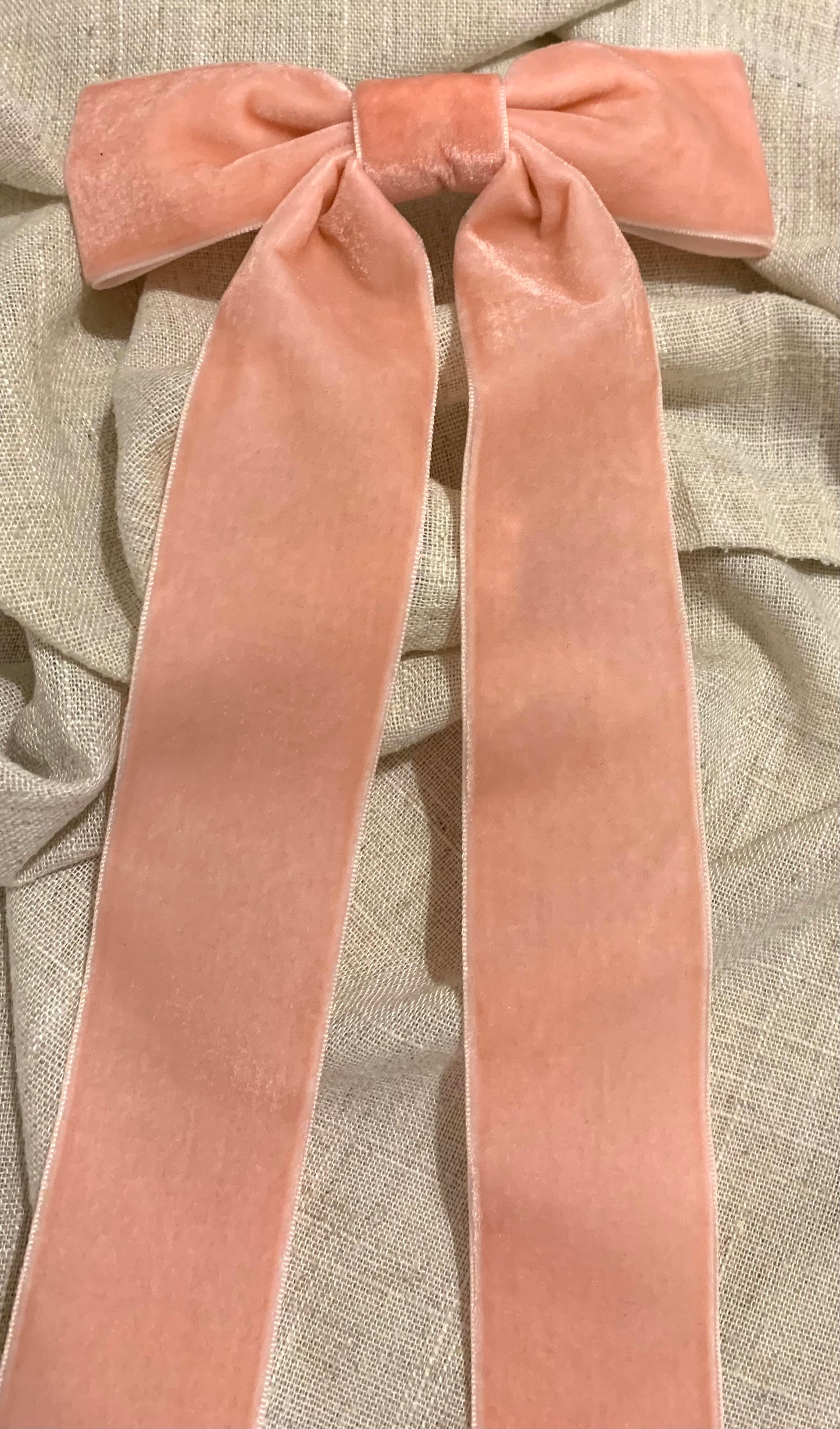 Ribbon Hair Slide - Velvet
