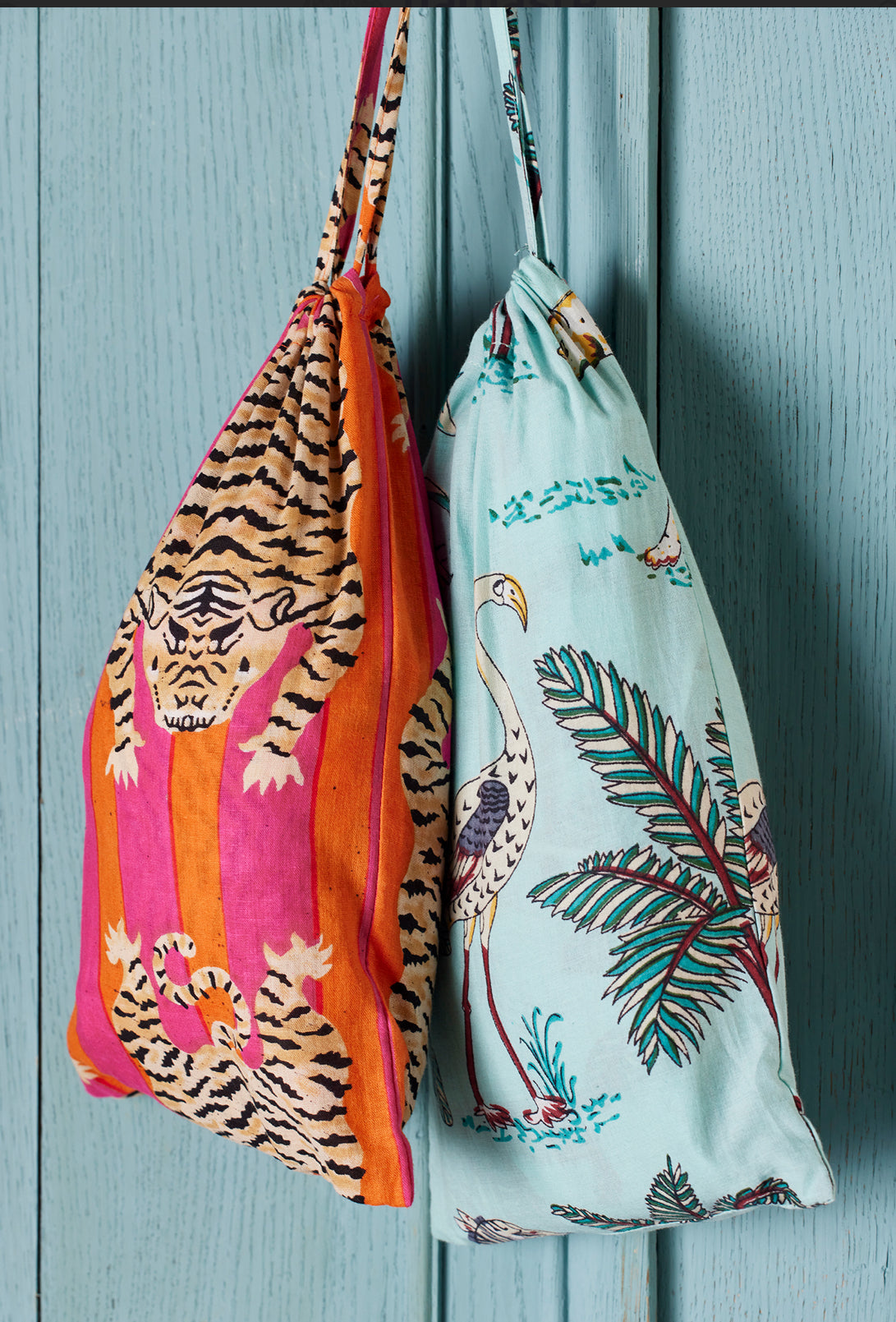 Hand Printed Cotton Pyjamas - Jungle