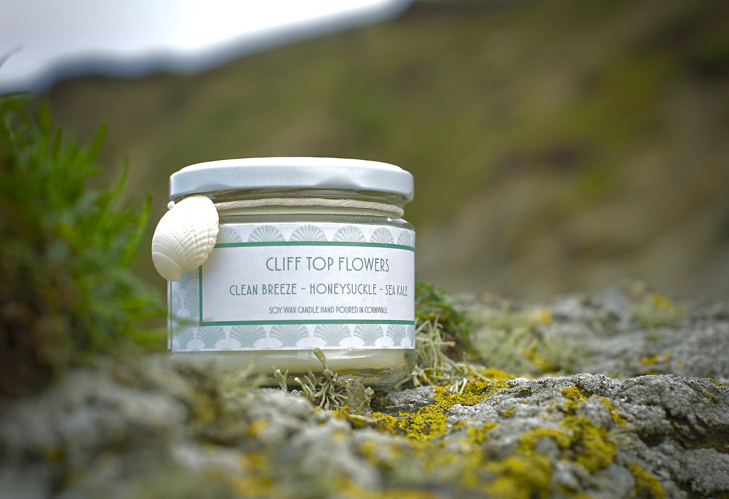 Cliff Top Flowers Soy Wax Candle