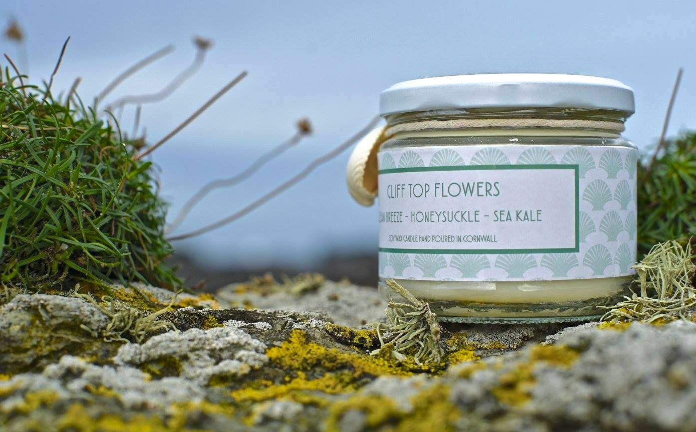Cliff Top Flowers Soy Wax Candle