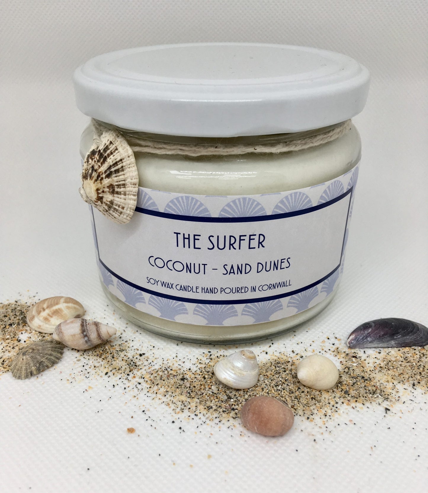 The Surfer Soy Wax Candle - handmade in Cornwall