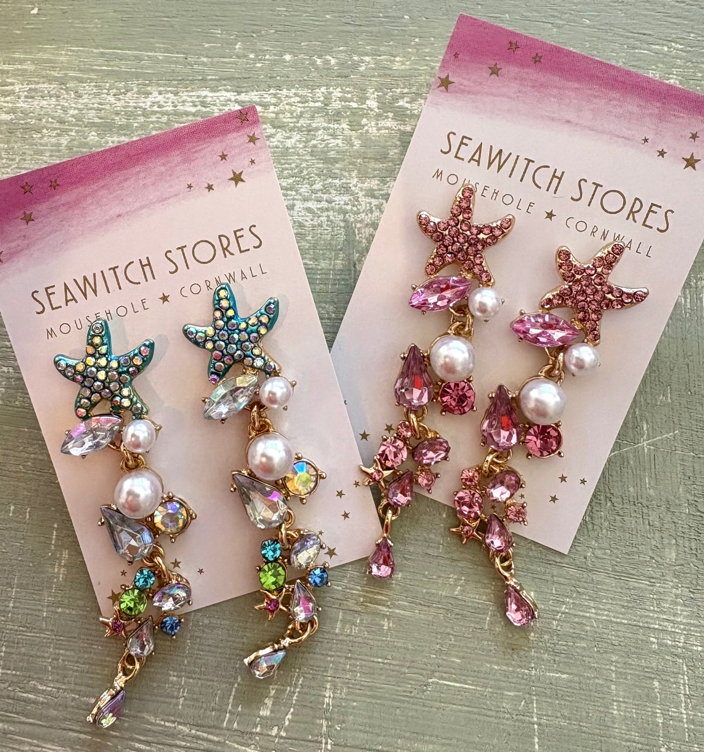 Mermaid Drop Earrings