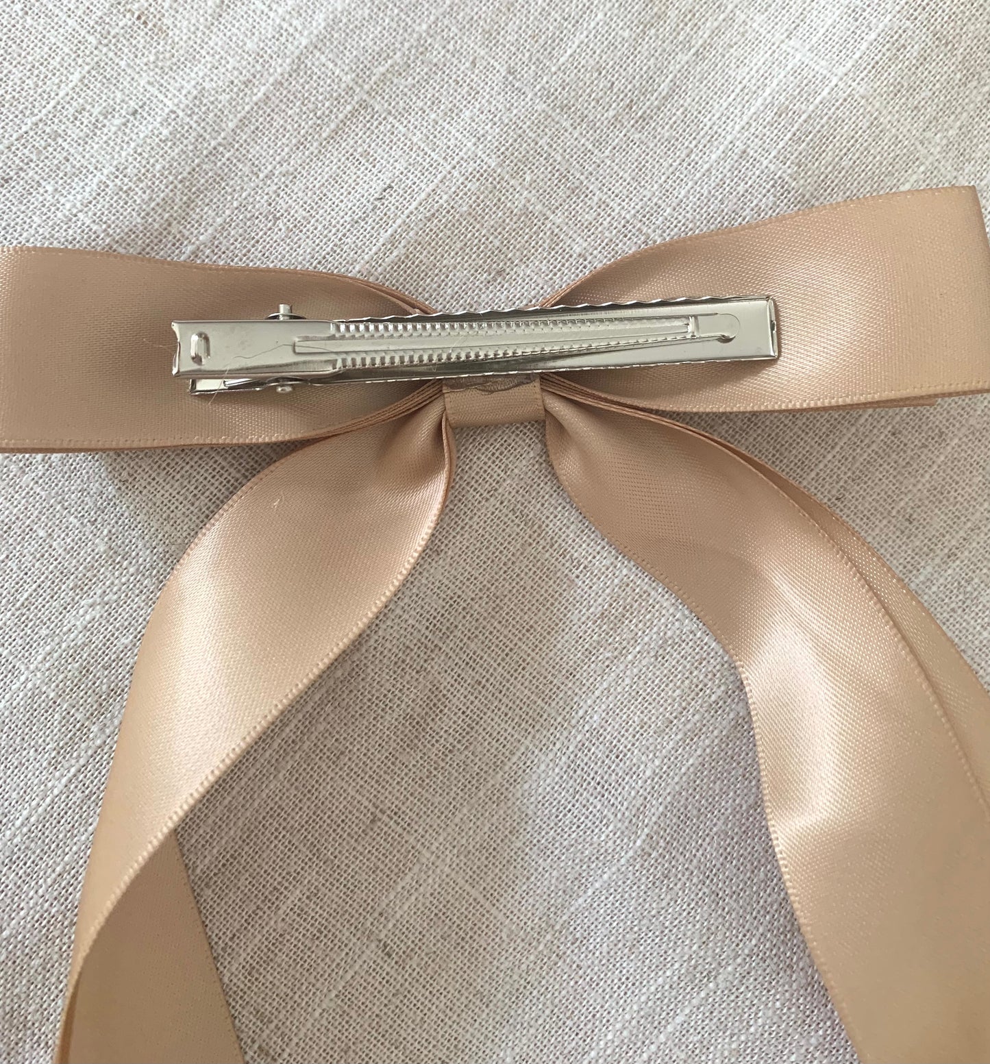 Ribbon Hair Slide - Velvet