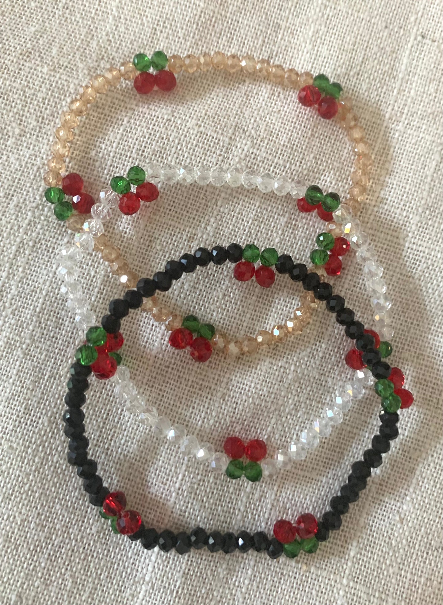 Cherry Sparkle Bracelet