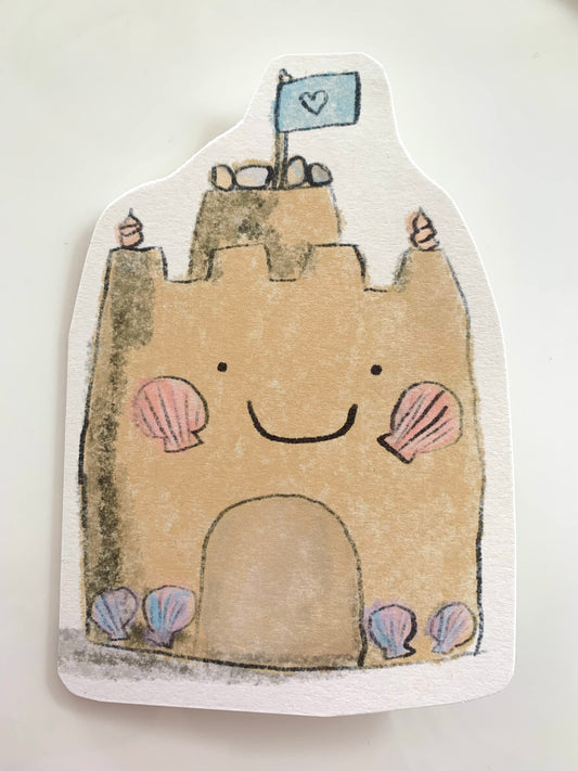 Sandcastle Card